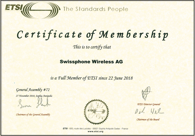 ETSI (European Telecommunications Standards Institute)